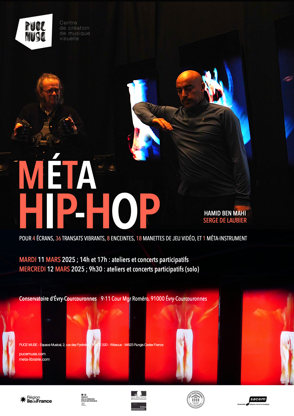 Méta-Hip-Hop @ Conservatoire d'Évry-Courcouronnes
