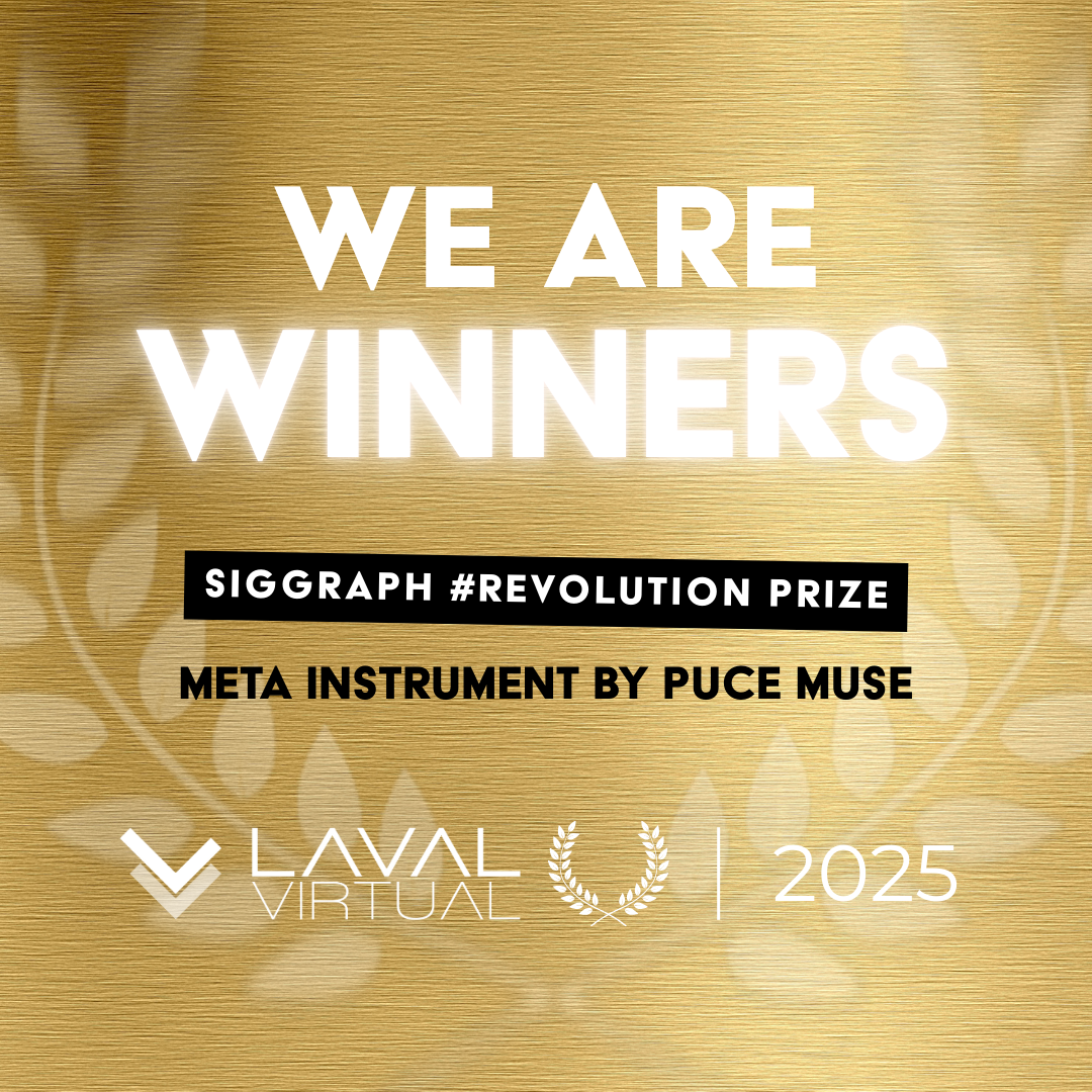 Prix Revolution à Laval Virtual pour le Méta-Instrument N°4 !